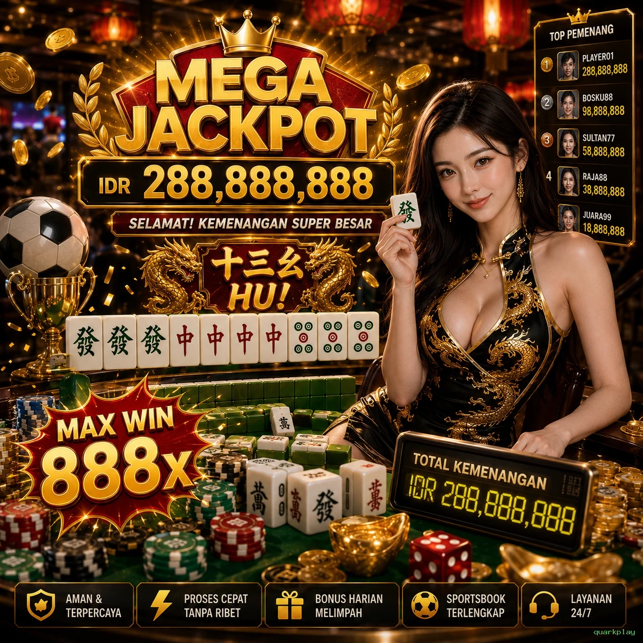 quarkplay Memperkenalkan Permainan Slot yang Menarik